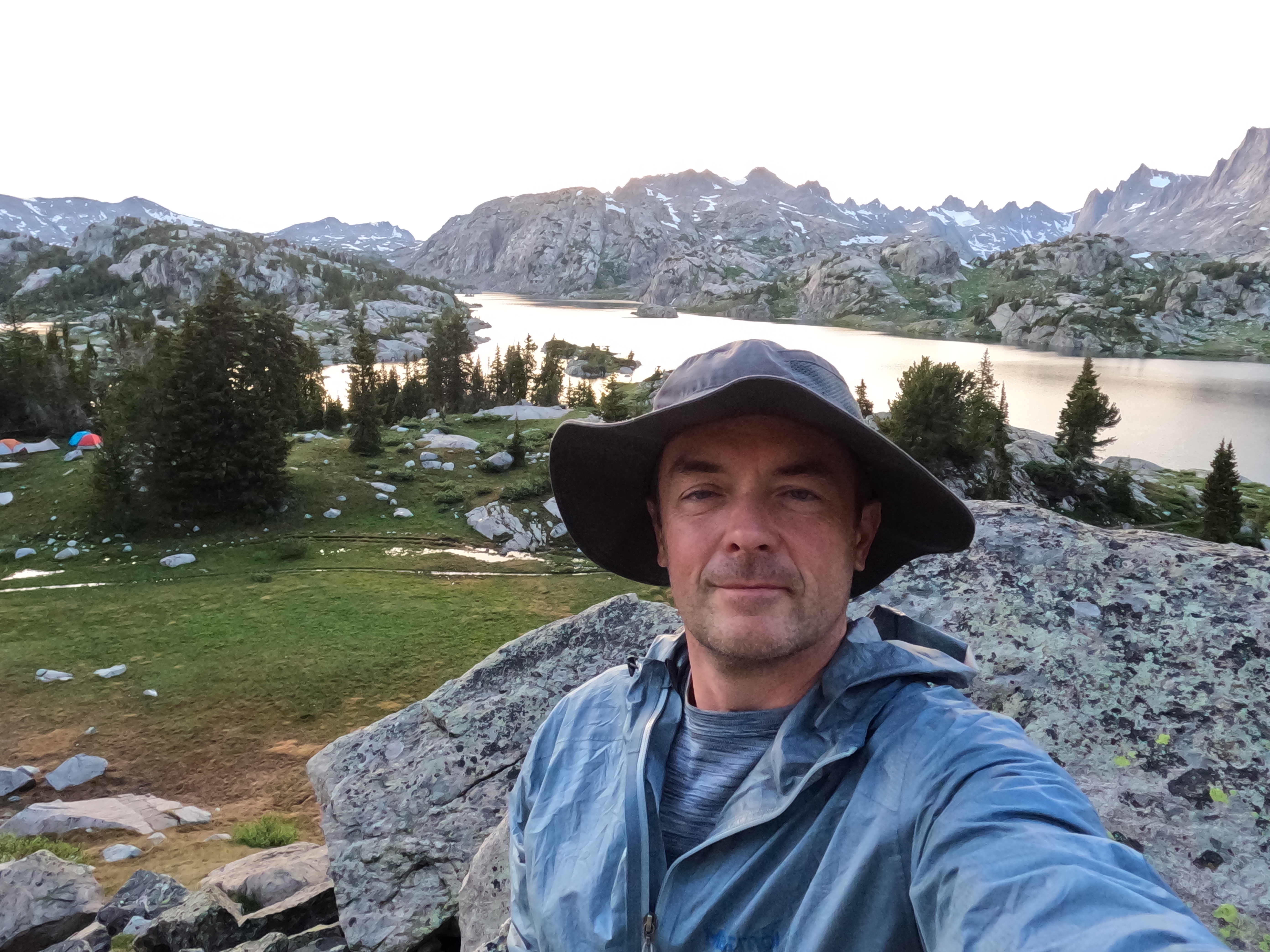 2022 Wind River Trip - Day 2 (Sapphire Lake to Island Lake, Titcomb Basin)