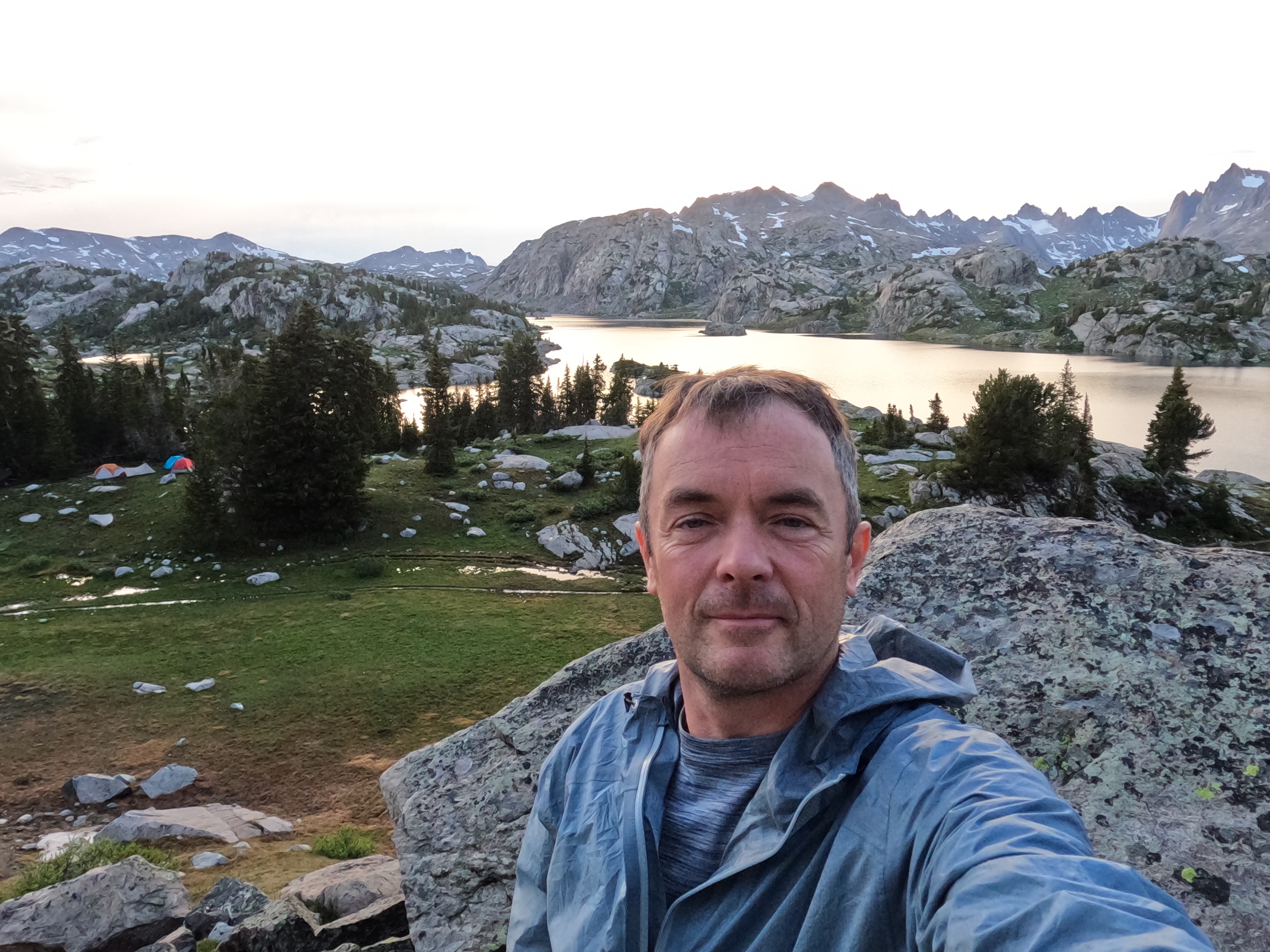 2022 Wind River Trip - Day 2 (Sapphire Lake to Island Lake, Titcomb Basin)