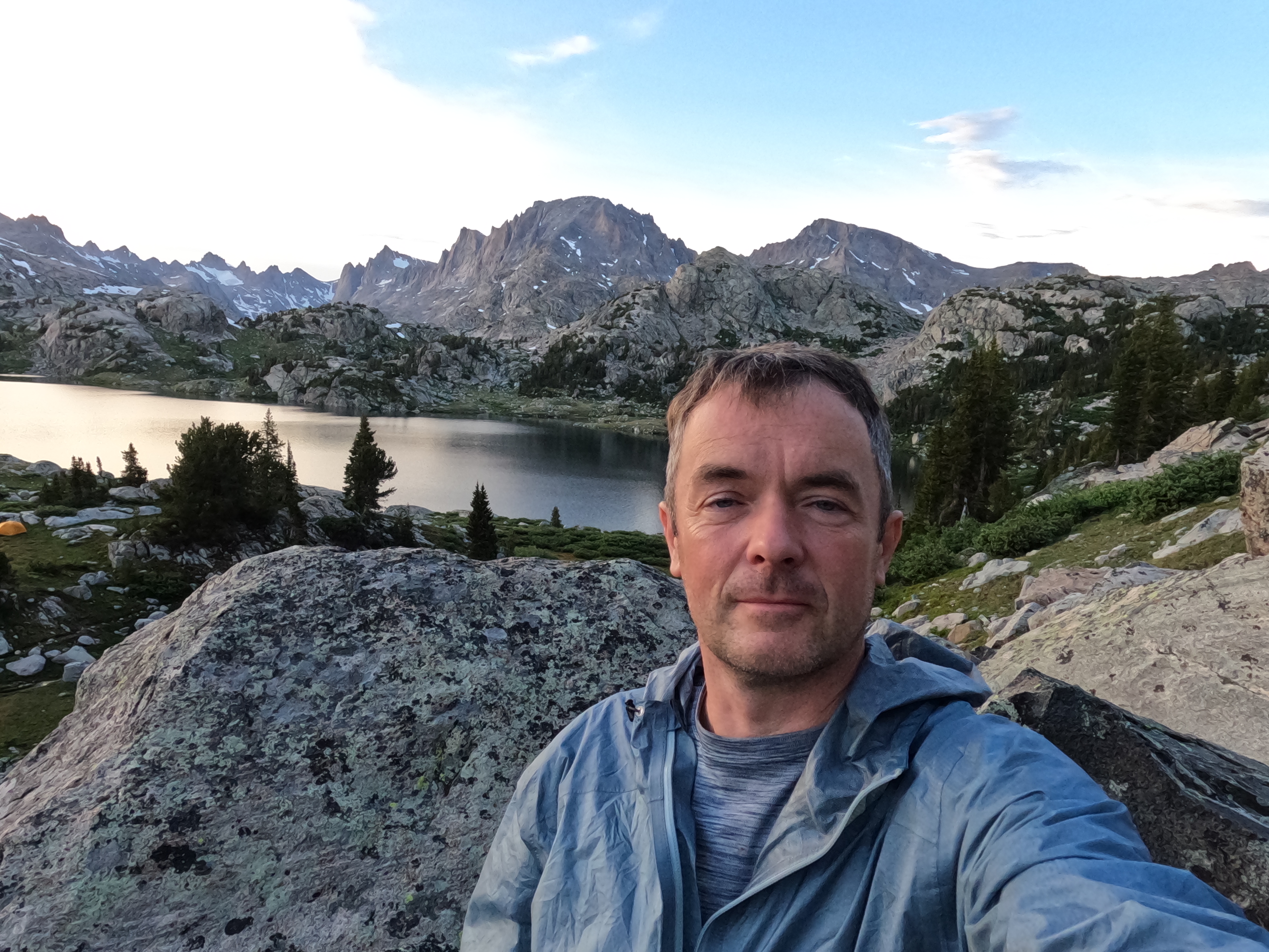 2022 Wind River Trip - Day 2 (Sapphire Lake to Island Lake, Titcomb Basin)