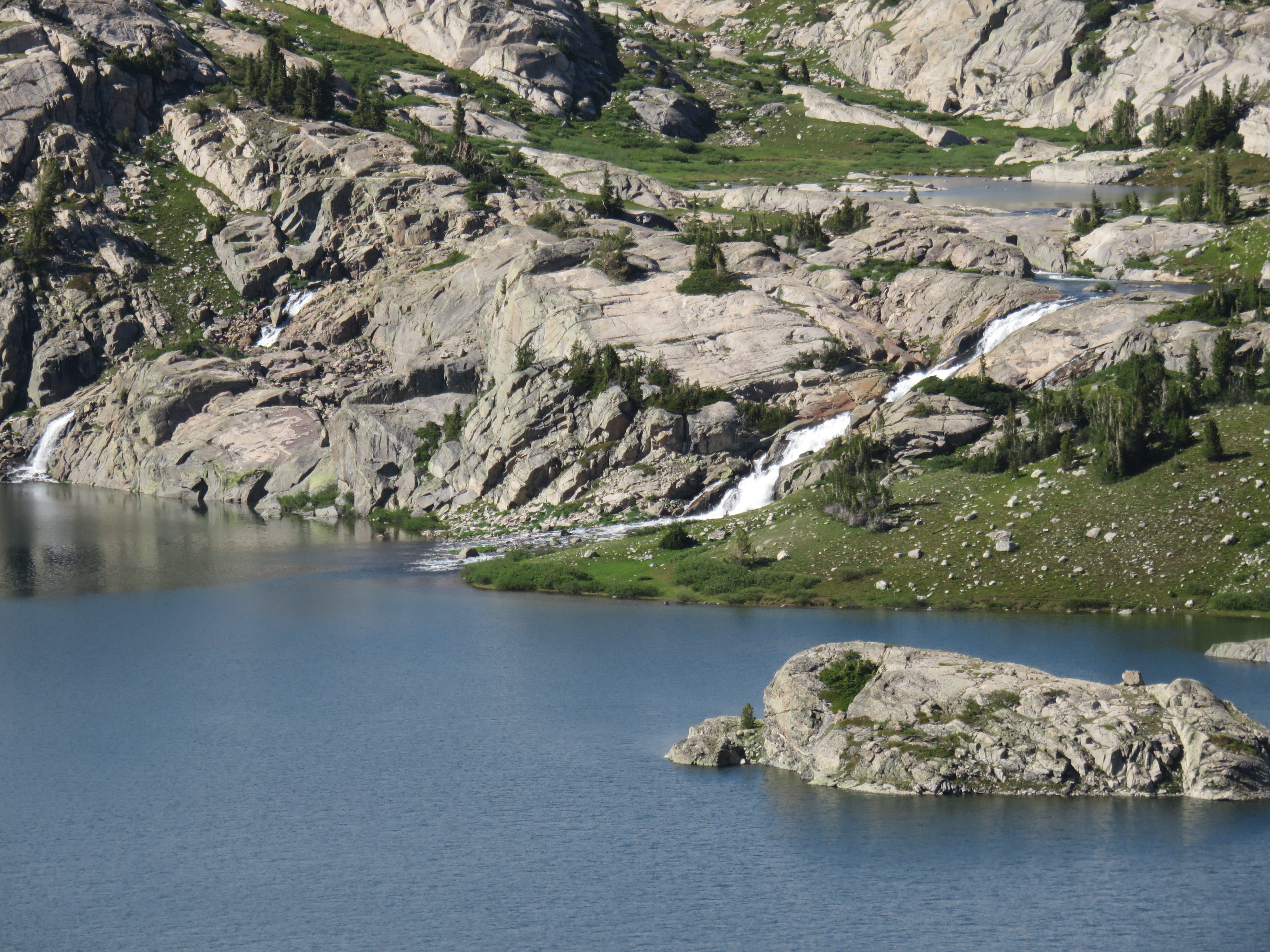 2022 Wind River Trip - Day 2 (Sapphire Lake to Island Lake, Titcomb Basin)