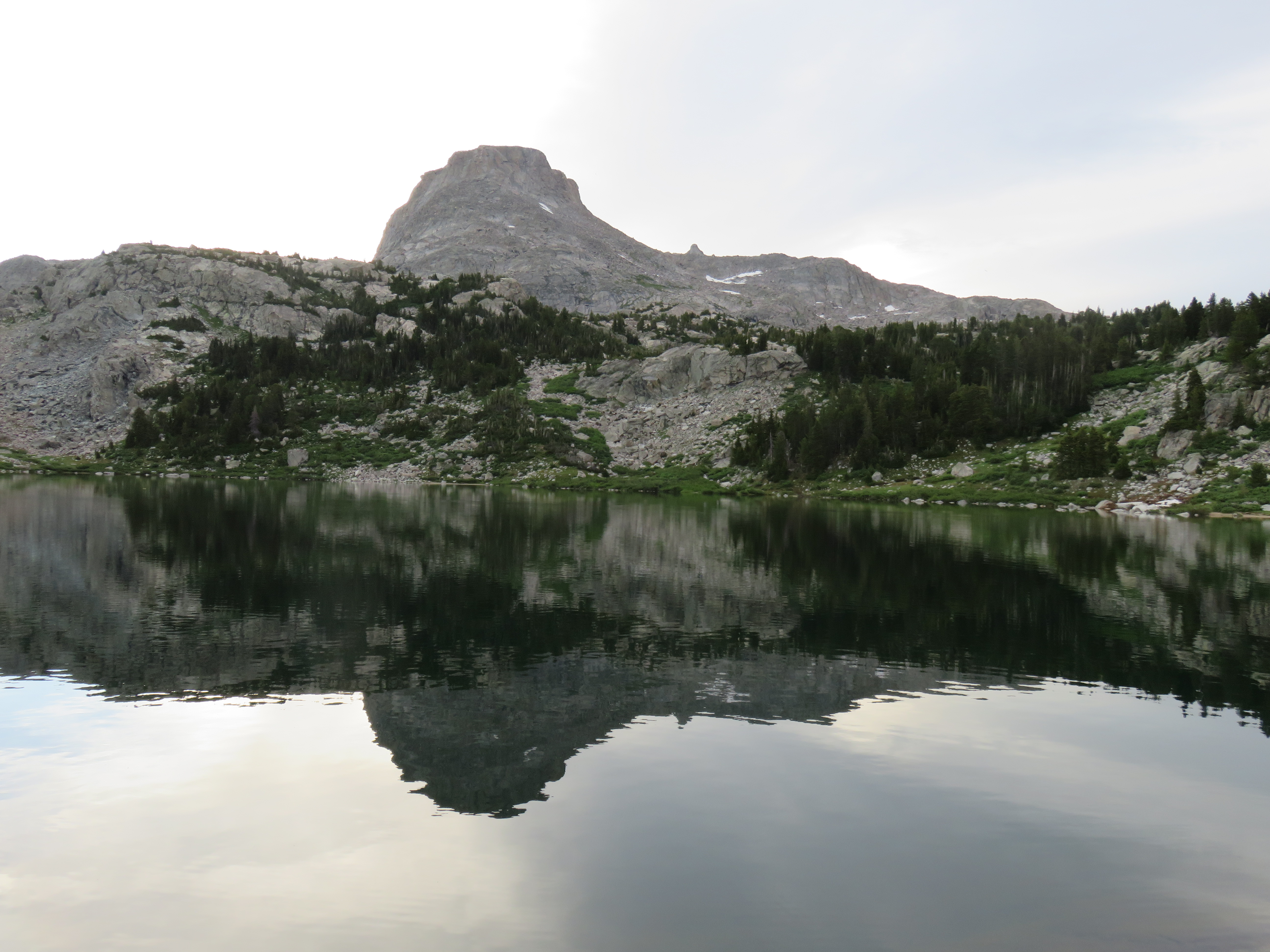 2022 Wind River Trip - Day 3 (Island Lake to Sapphire Lake, Swimming and Fishing in Little Seneca Lake, Marmot, Pika)