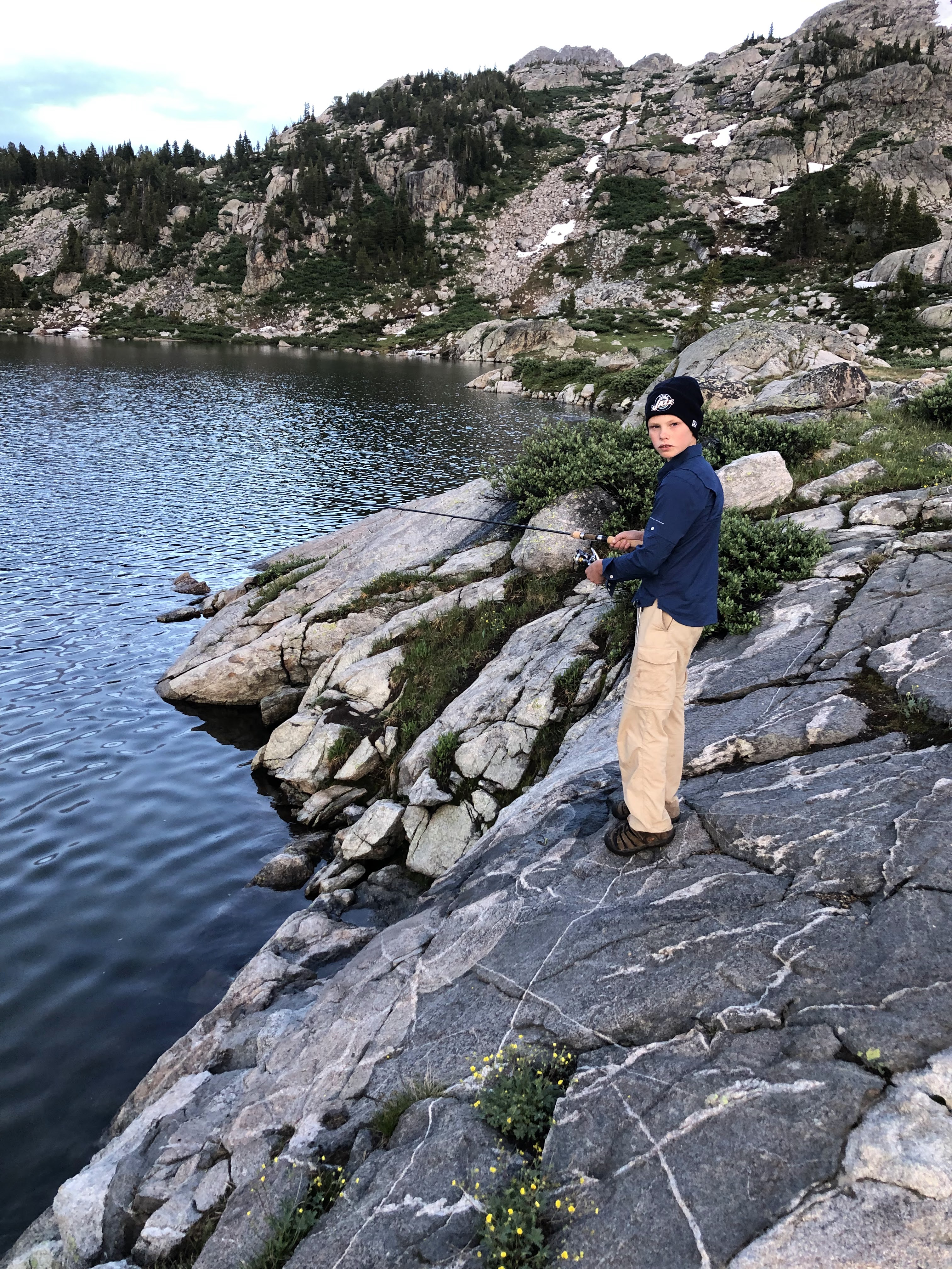 2022 Wind River Trip - Day 2 (Sapphire Lake to Island Lake, Titcomb Basin)