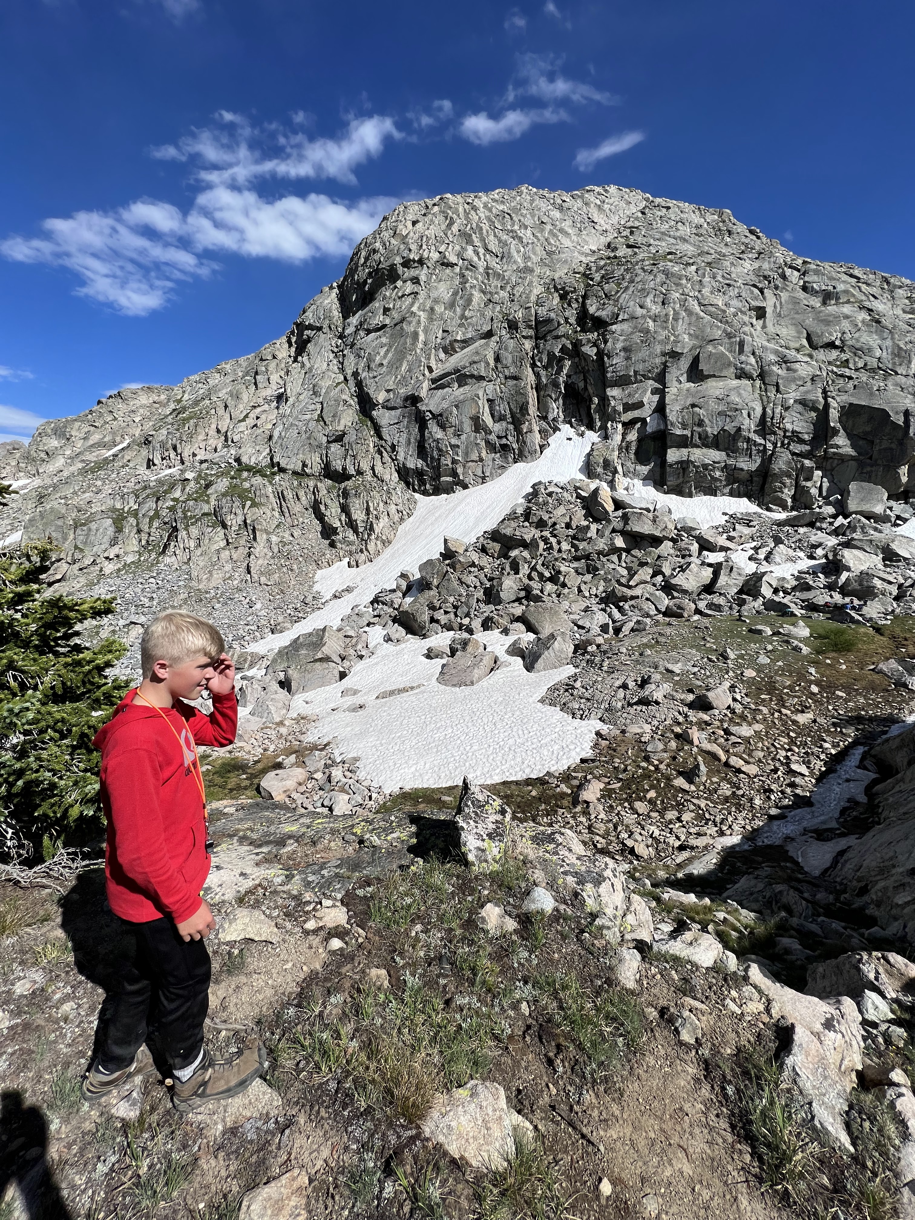 2022 Wind River Trip - Day 2 (Sapphire Lake to Island Lake, Titcomb Basin)