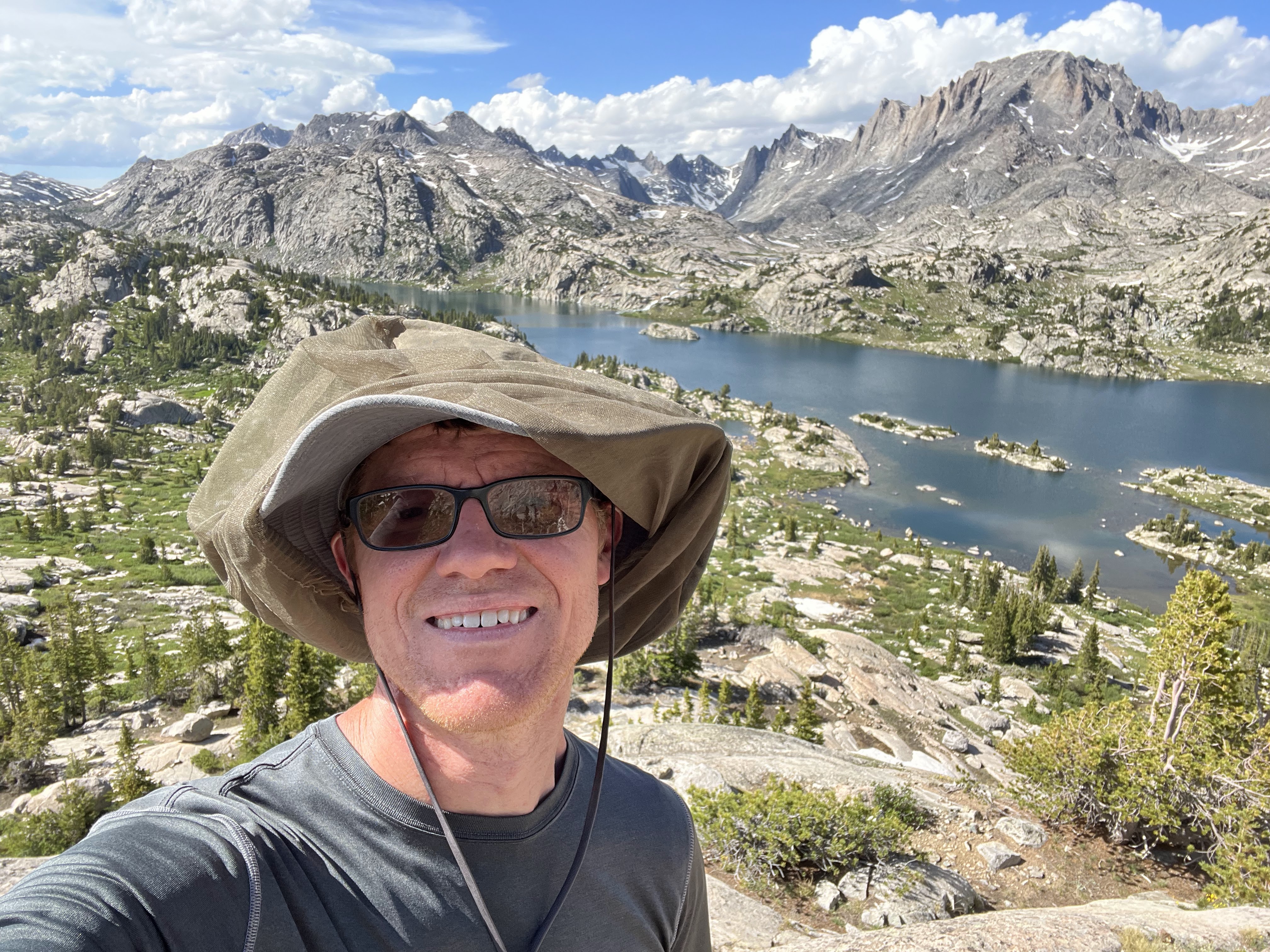 2022 Wind River Trip - Day 2 (Sapphire Lake to Island Lake, Titcomb Basin)