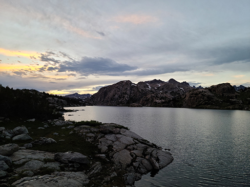 2022 Wind River Trip - Day 2 (Sapphire Lake to Island Lake, Titcomb Basin)