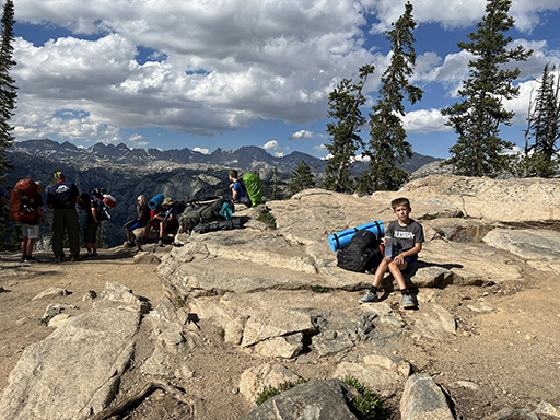 2022 Wind River Trip - Day 1 (4 hours of SpongeBob SquarePants in the car, Backpacking from Pole Creek Trailhead to Sapphire Lake, Getting eaten by swarms of mosquitoes)